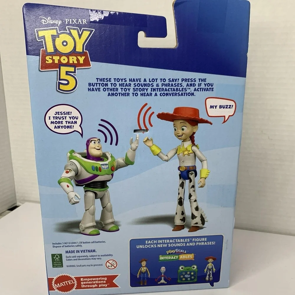 Mattel Disney and Pixar Toy Story 5 Interactables 7 Inches, Multicolor